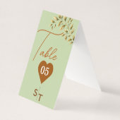 Omarm natuurlijke elegantie kaart (Voorkant)