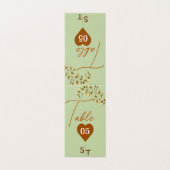 Omarm natuurlijke elegantie kaart (Buitenkant ongevouwen)