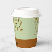 Omarm natuurlijke elegantie papieren bekers (Rechts)