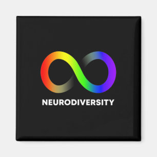 Omarm neurodiversiteit Autisme ADHD ASS Infinity R Magneet