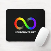 Omarm neurodiversiteit Autisme ADHD ASS Infinity R Muismat (Met muis)