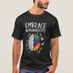 Omarm Neurodiversiteit Autisme Bewustzijn Acceptat T-shirt