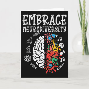 Omarm Neurodiversiteit Autisme Bewustzijn Asd Mann Kaart