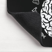 Omarm Neurodiversiteit Autisme Bewustzijn ASD Mann Muismat (Hoek)