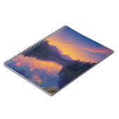 Omarm op een verborgen bos meer notitieboek (Linkerzijde)