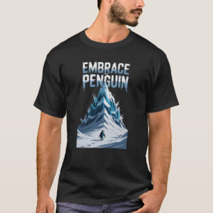 Omarm Pinguïn Maar Waarom Meme T-shirt Grappige In
