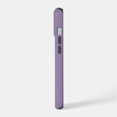 Omarm Sereniteit met Elke Flutter in Blauw iPhone 15 Case (Linkerkant)