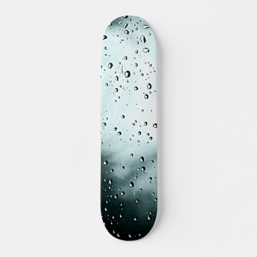 Omarm sereniteit met Rainy Day Skateboard (Voorkant)