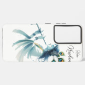 Omarm spiritualiteit met Krishna Print Design" Samsung Galaxy Hoesje (Linkerkant)