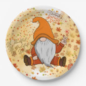 Omarm Thanksgiving: Kom samen om te vieren! Papieren Bordje (Voorkant)