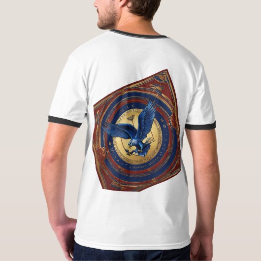 Omarm traditie in stijl t-shirt (Achterkant)