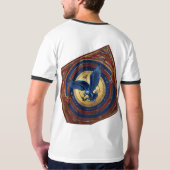 Omarm traditie in stijl t-shirt (Achterkant volledig)