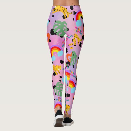 Omarm Uitdagingen leggings (Achterkant)