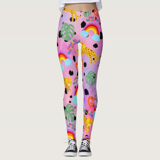 Omarm Uitdagingen leggings (Voorkant)