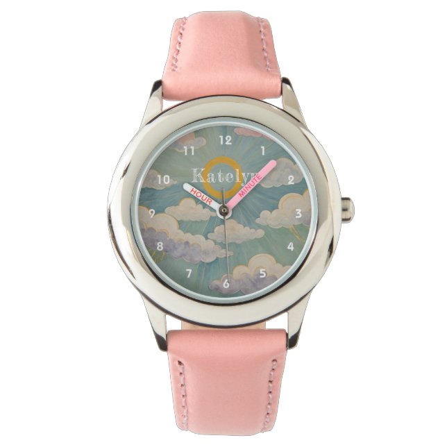 Omarm van de dageraad gepersonaliseerd horloge (Voorkant)