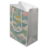 Omarm van de dageraad gepersonaliseerd medium cadeauzakje (Achterkant Gekanteld)