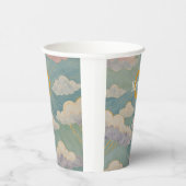 Omarm van de dageraad gepersonaliseerd papieren bekers (Rechts)