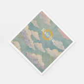 Omarm van de dageraad gepersonaliseerd servet (Hoek)