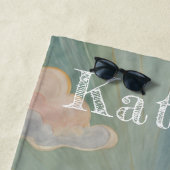 Omarm van de dageraad gepersonaliseerd strandlaken (In situ)