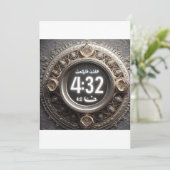 Omarm vasten, iftar, suhoor & Spiritueel reflecter Aankondiging (Staand voorkant)