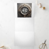 Omarm vasten, iftar, suhoor & Spiritueel reflecter Drieluik Wenskaart (Binnen)