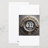 Omarm vasten, iftar, suhoor & Spiritueel reflecter Feestdagenkaart (Voorkant / Achterkant)