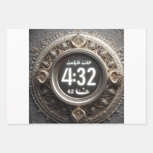 Omarm vasten, iftar, suhoor & Spiritueel reflecter Inpakpapier Vel