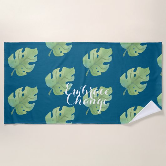 Omarm Verandering Strandlaken (Voorkant)