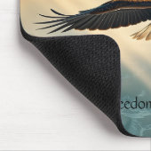 Omarm vrijheid en onafhankelijkheid muismat (Hoek)