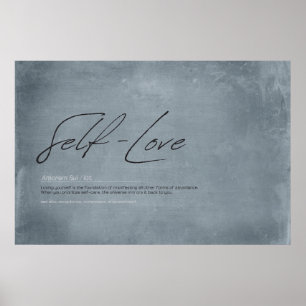 Omarm zelfliefde: je reis naar vervulling poster