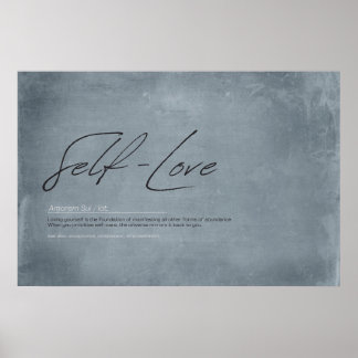 Omarm zelfliefde: je reis naar vervulling poster
