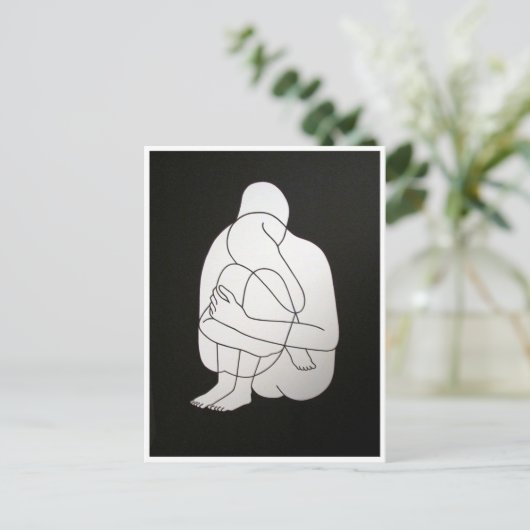 omarmd briefkaart (Staand voorkant)