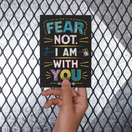 Omarmd door Comfort Briefkaart