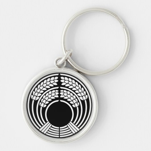 omarmde rijsthalm sleutelhanger (Voorkant)