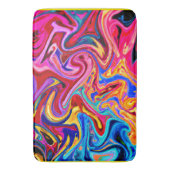 Omarmen Abstractie voor Visuele Impact Badmat (Voorkant Verticaal)