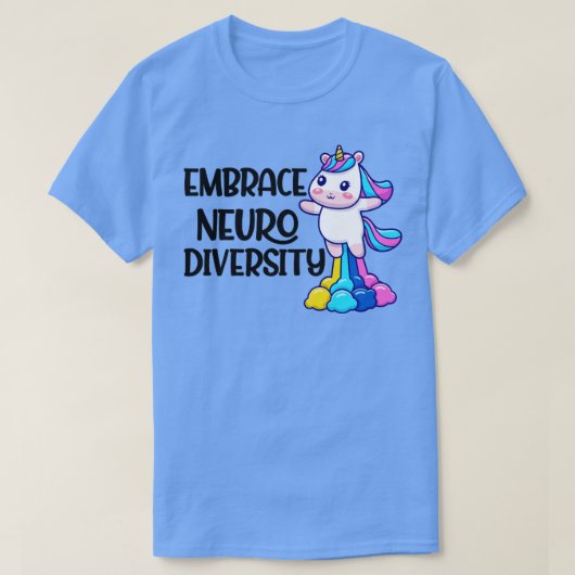 omarmen van de neurodiversiteit14 t-shirt (Design voorkant)