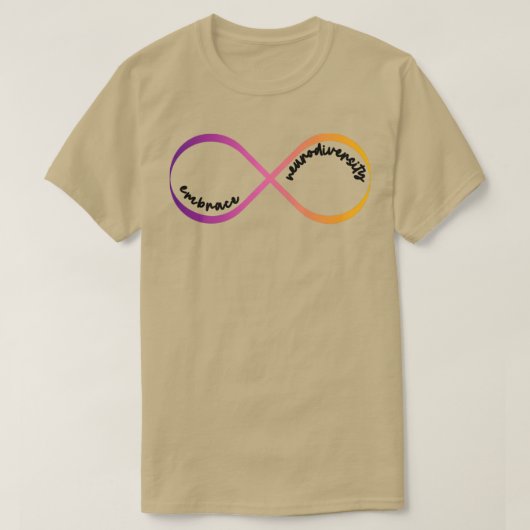 omarmen van neurodiversiteit7 t-shirt (Design voorkant)