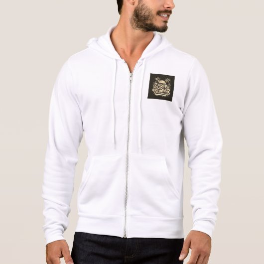 "Omarmen van nuchterheid" Hoodie (Voorkant)