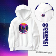 Omarmende Space Kids Hoodie
