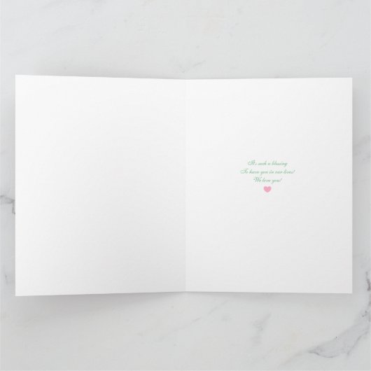 Oma's 100ste verjaardag groot kaart (Binnen)