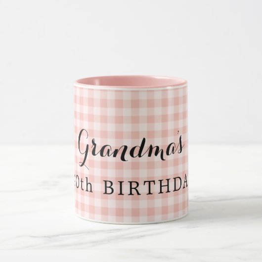 Oma's 90e verjaardag mok (Midden)