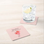 Oma's 90ste verjaardag kartonnen onderzetters (Insitu)