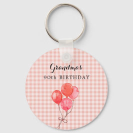 Oma's 90ste verjaardag sleutelhanger