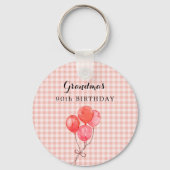 Oma's 90ste verjaardag sleutelhanger (Achterkant)