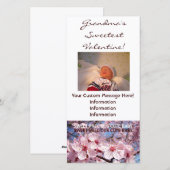 Oma's Allerliefste Valentijn! Foto Kaarten Custom (Voorkant / Achterkant)