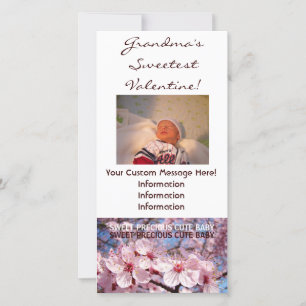 Oma's Allerliefste Valentijn! Foto Kaarten Custom