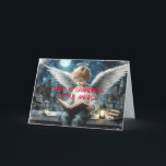 OMA'S ANGEL GRANDSON VERJAARDAG KAART<br><div class="desc">Dit is de perfecte verjaardagskaart voor je engelachtige kleinzoon.</div>