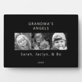Oma's Angels B/W Multi-Photo Zwart Fotoplaat (voorkant)