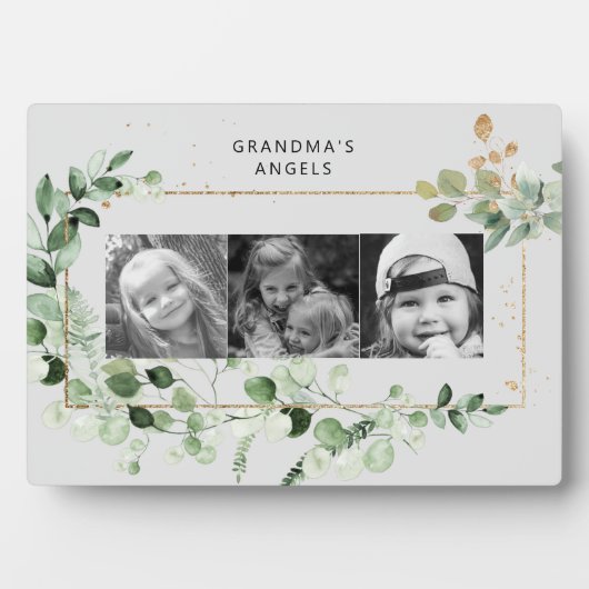 Oma's Angels Eucalyptus Foliage 3 Foto Fotoplaat (voorkant)