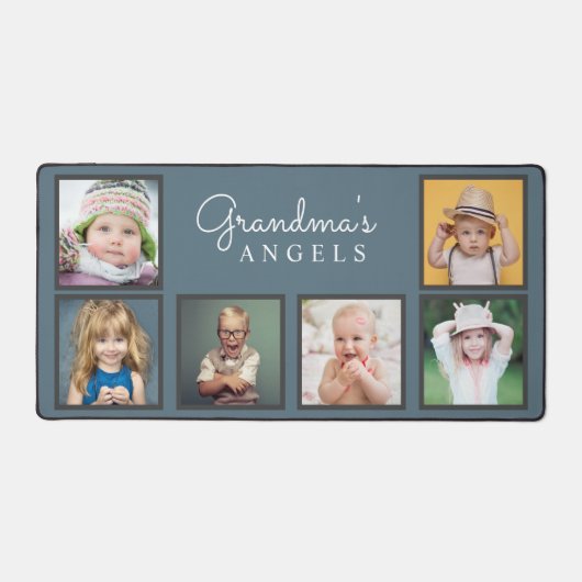 Oma's Angels Zes foto's van kleinkinderen Bureaumat (Voorkant)